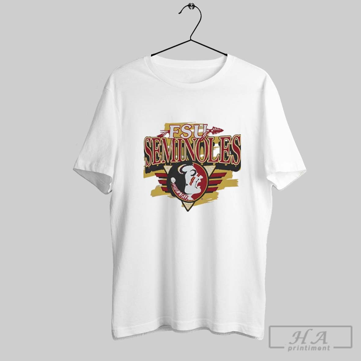 Florida State Seminole Fsu Logo Ladies Tee Classic Style