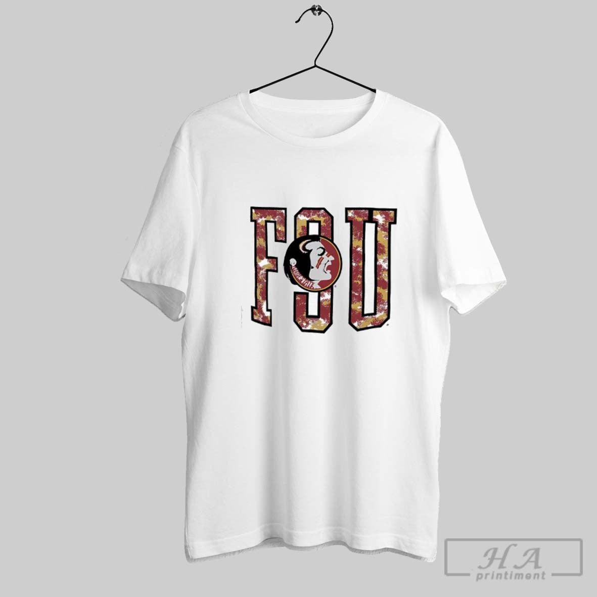 Florida State Seminole Fsu Logo Ladies TShirt Elegant Design