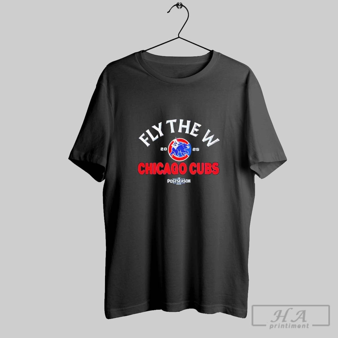 Fly W Chicago Cubs 2025 Postseason Tee Classic Outfit