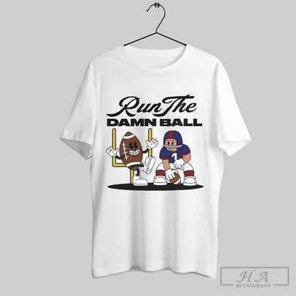 Football Player Run Damn Ball Tank Top Premium Fashion
