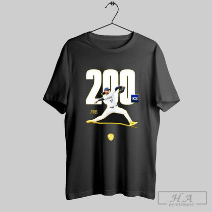 Freddy Peralta Has Notched 200 Ks Shirt Unique Gift
