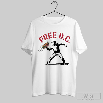 Free Dc Sandwich Thrower Activist Washington Dc TShirt Designer