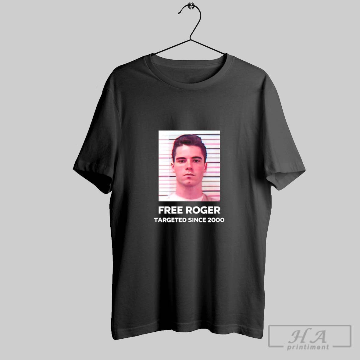 Free Roger Targeted Since 2000 V Neck Sweatshirt Classic Design