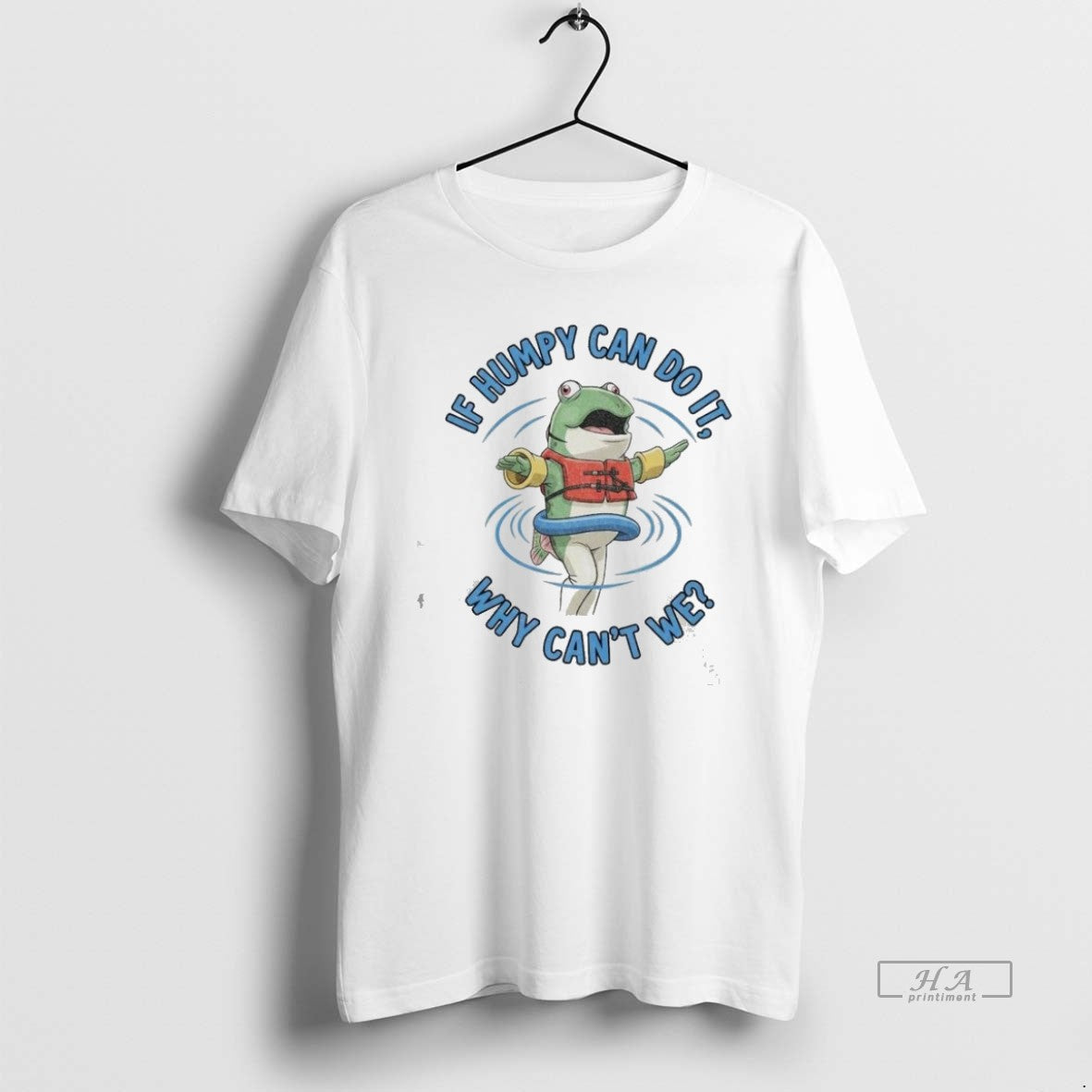 Frog If Humpy Can Do It Why Cant We Tank Top Designer Art