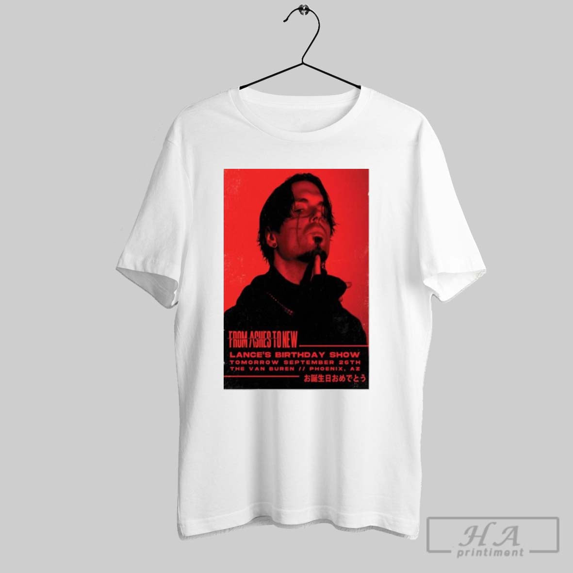 From Ashes To New Phoenix Az September 26 2025 Concert Ladies Tee