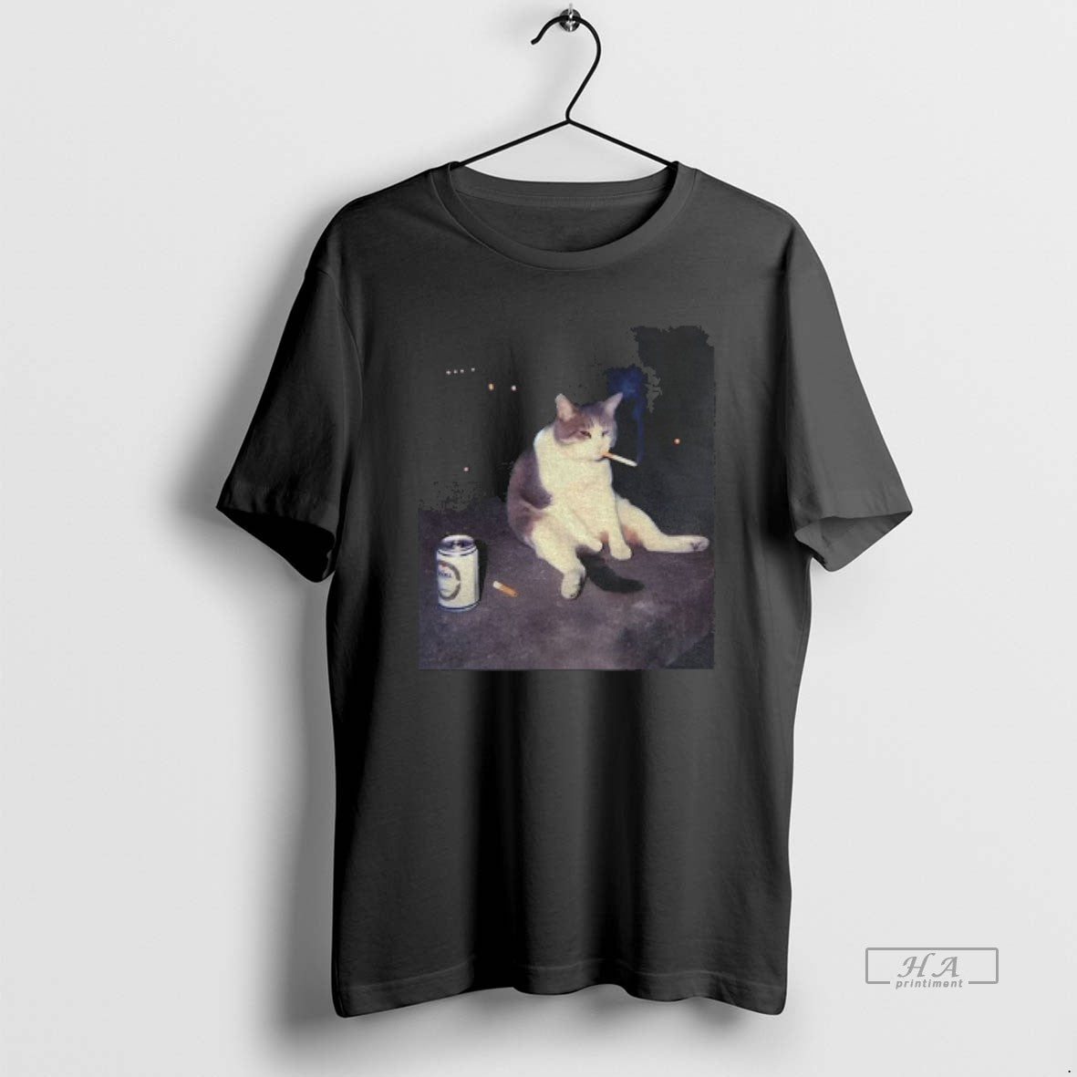 Smoking Cat Cigarette Cat Tank Top Authentic Gift