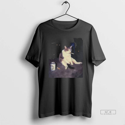 Smoking Cat Cigarette Cat Tank Top Authentic Gift