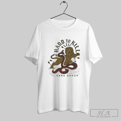 Gbrs Group Hard To Kill Lion Snake Hoodie Modern Art