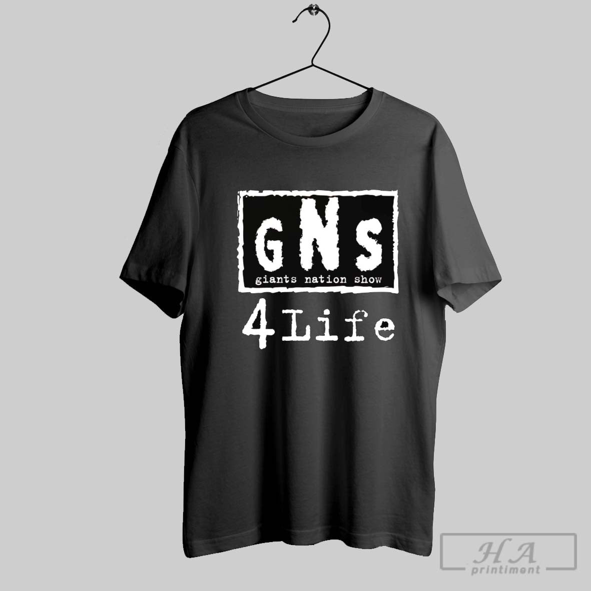 Gns Giants Nation Show 4 Life TShirt Classic Design