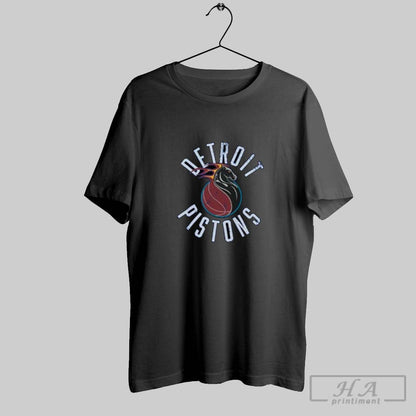 Gameday Detroit Pistons Mitchell Ness Legendary Slub Tee Stylish