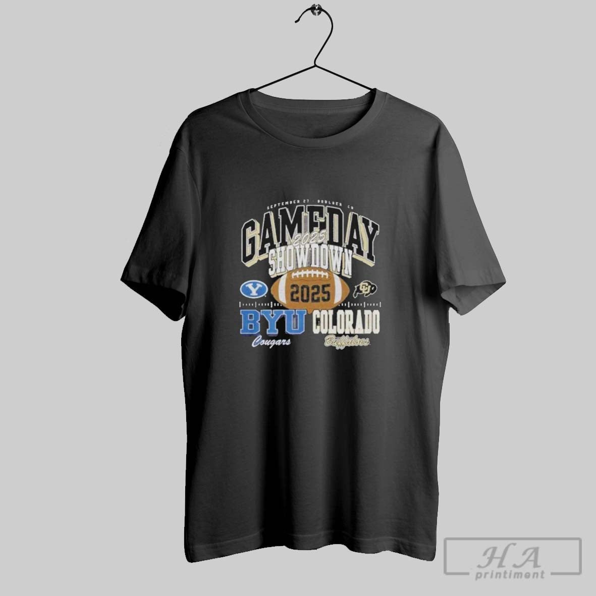 Gameday Showdown 2025 Byu Vs Colorado Matchup Shirt Stylish Collection