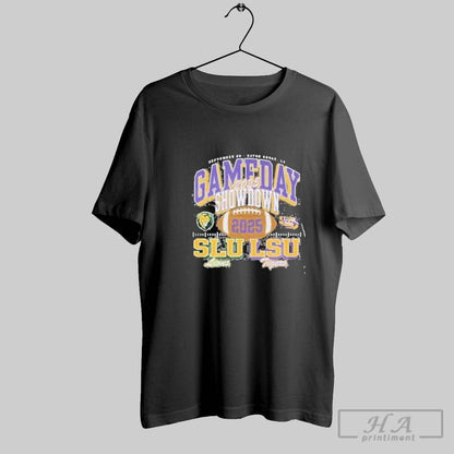 Gameday Showdown 2025 Lsu Vs Southeastern Louisiana Matchup TShirt
