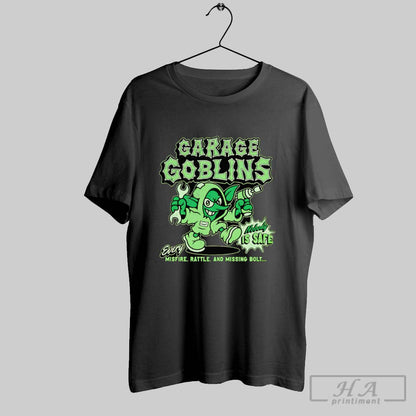 Garage Goblins Nobody Is Safe TShirt Authentic Merch