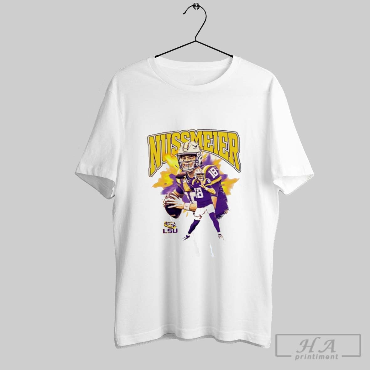 Garrett Nussmeier Lsu Tigers Collage Tank Top Elegant Art