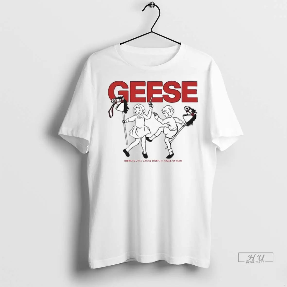 Geese 100 Horses There Is Only Dance Music Times War Ladies Shirt