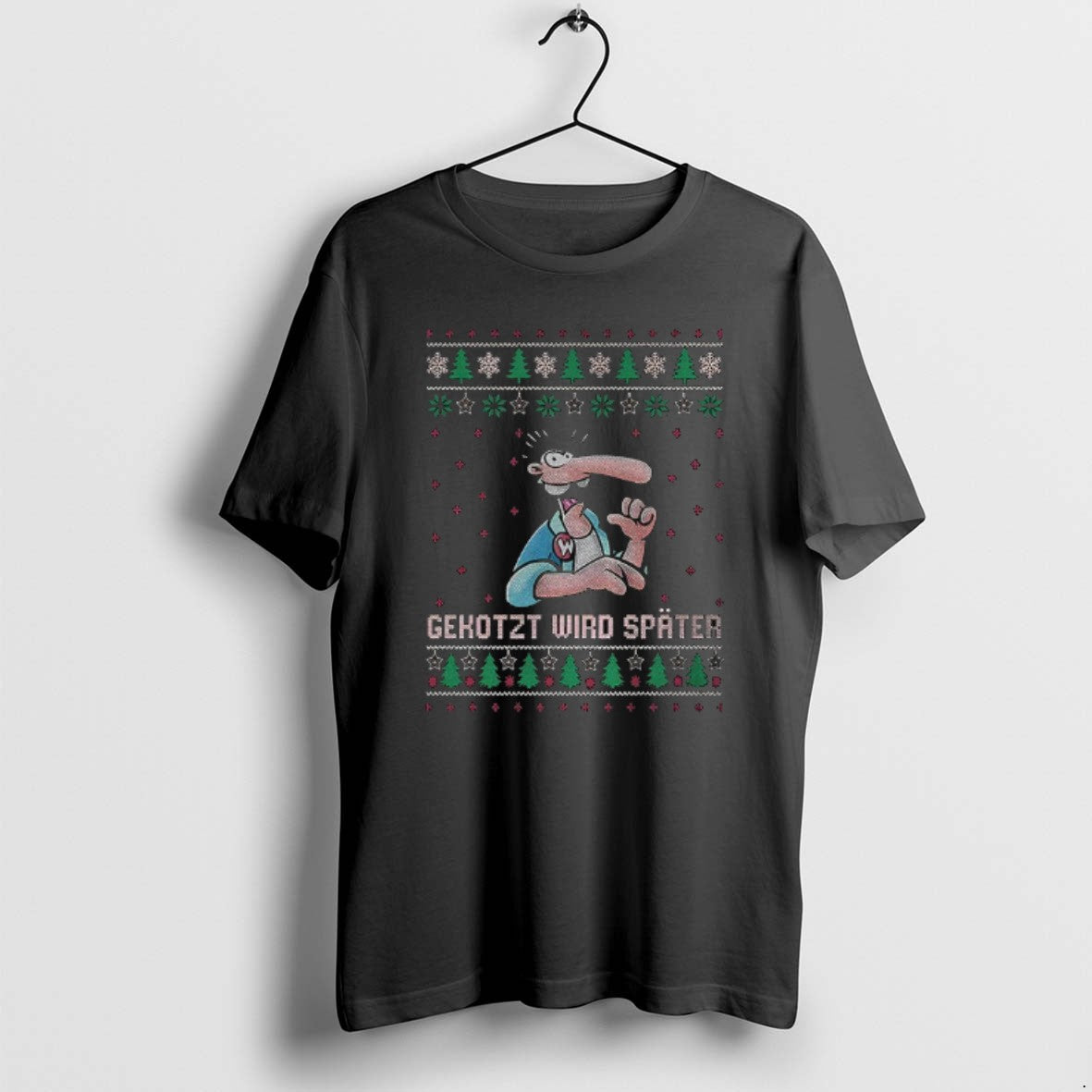 Gekotzt Wird Spater Ugly Sweatshirt Exclusive Gift