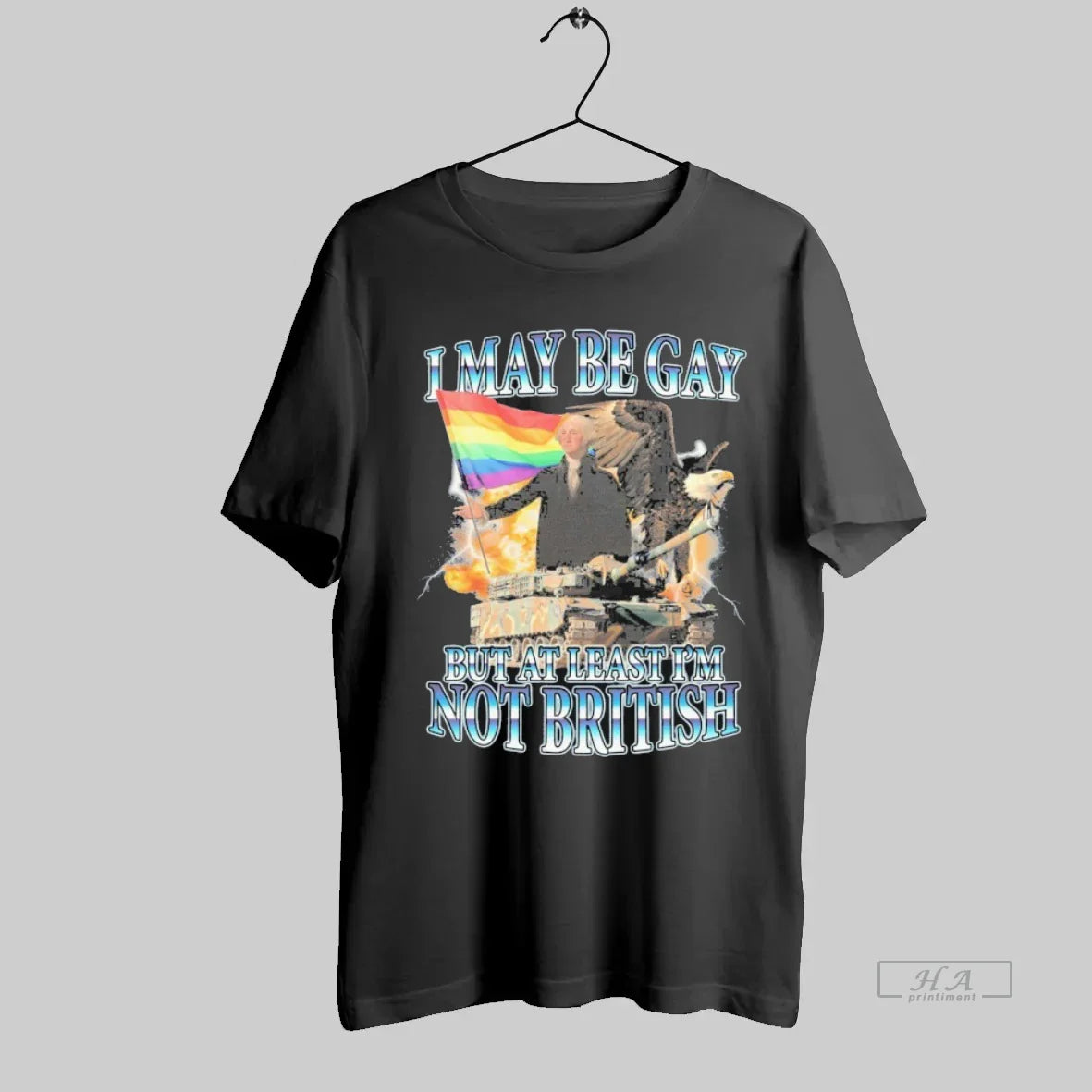 George Washington I May Be Gay But Least I Am Not British Pride