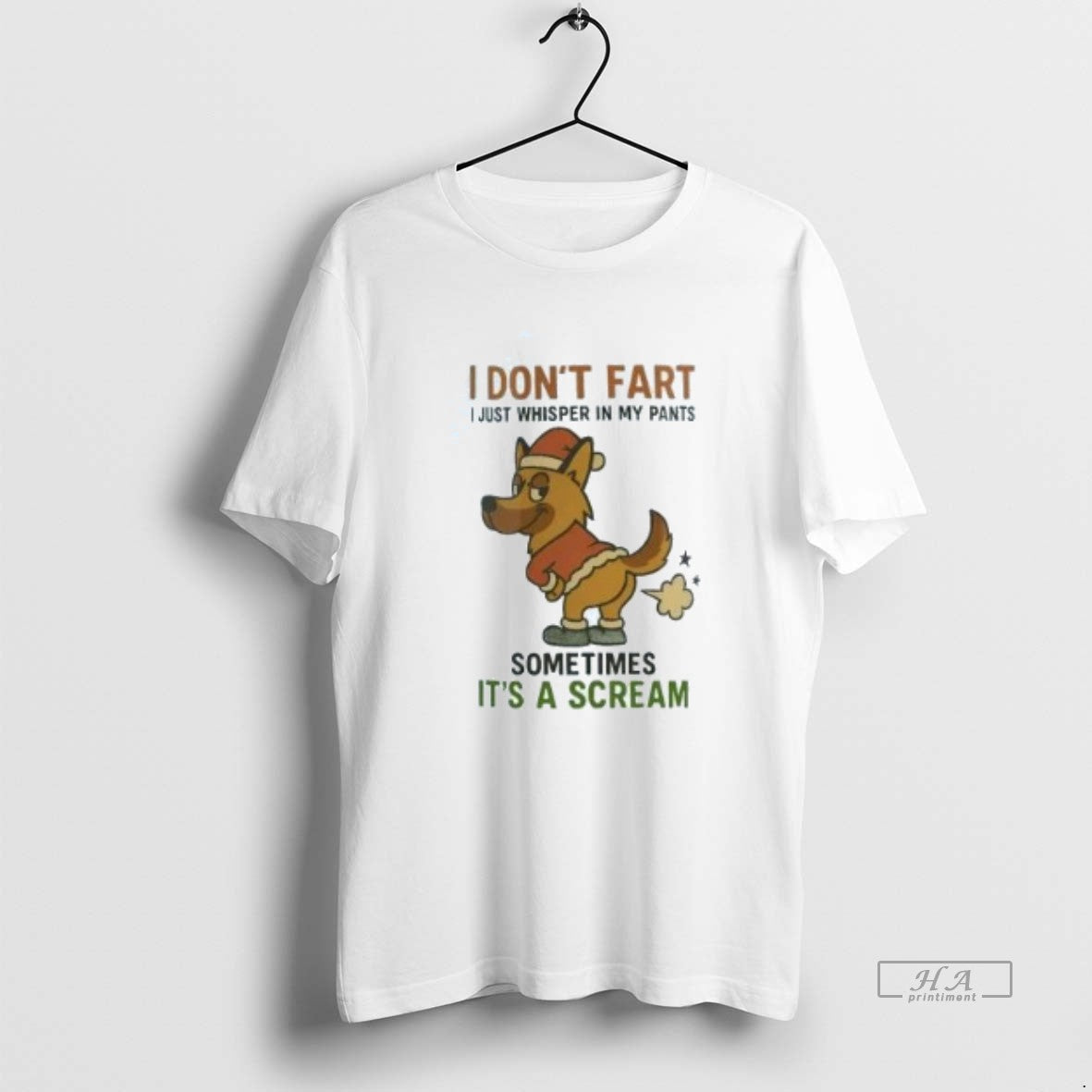 German Shepherd I Dont Fart Whisper My Pants Its Scream Hoodie