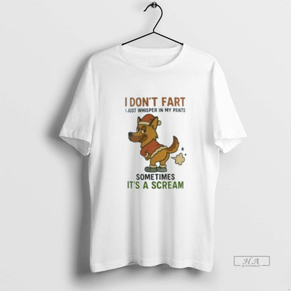 German Shepherd I Dont Fart Whisper My Pants Its Scream Hoodie