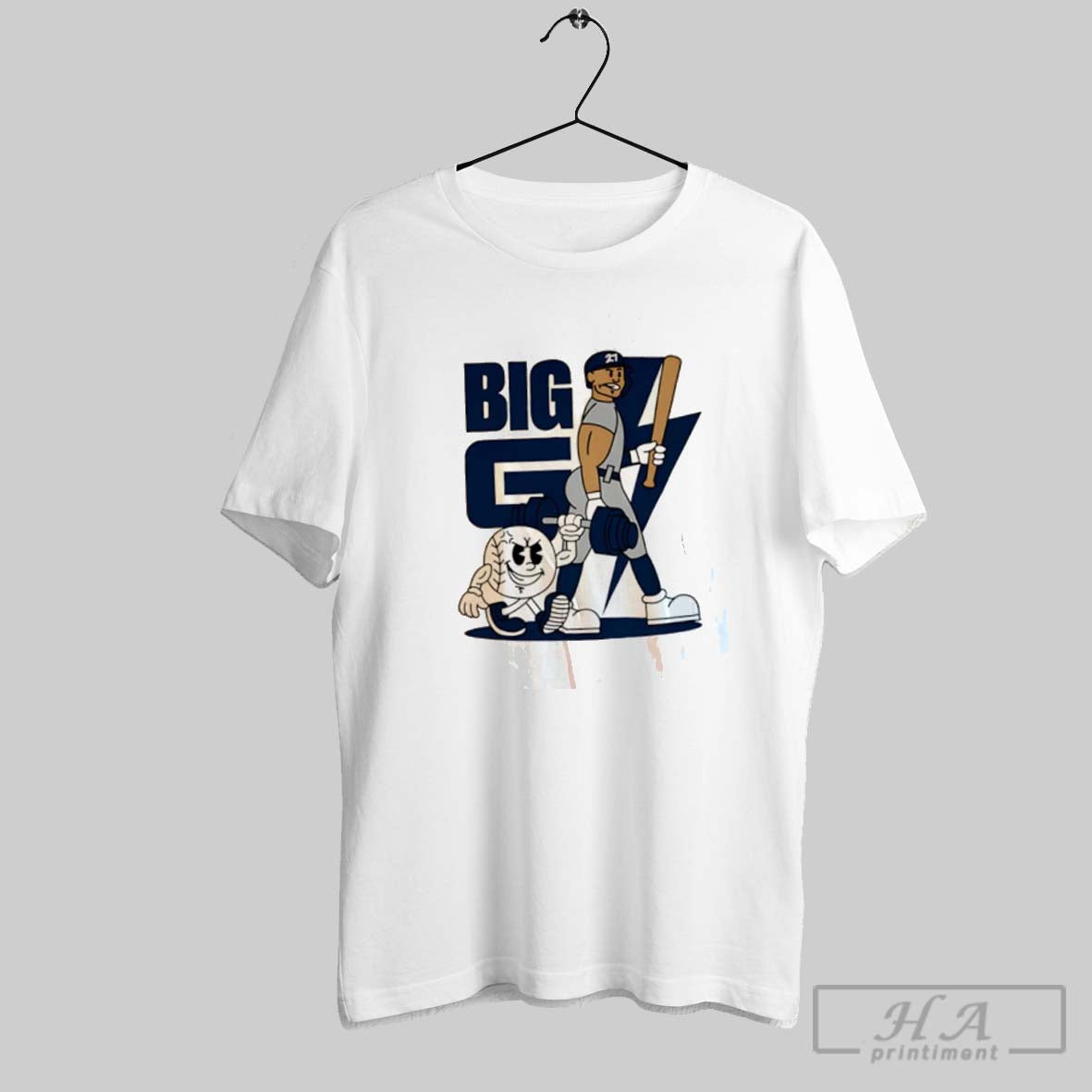 Giancarlo Stanton New York Yankees Big G Summer Cartoon Tank Top