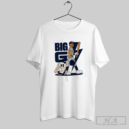 Giancarlo Stanton New York Yankees Big G Summer Cartoon Tank Top