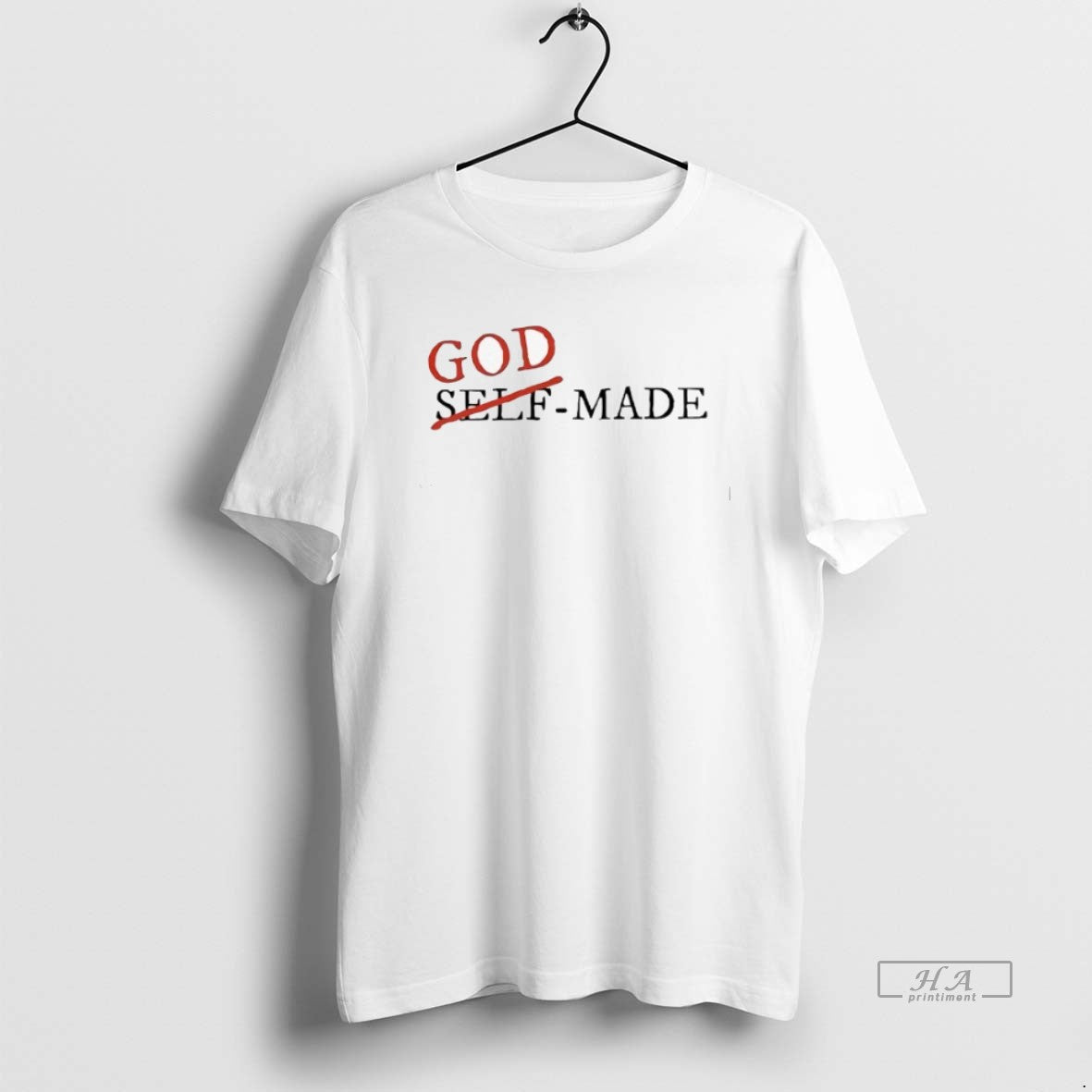 God Made Not Self Long Sleeve Stylish Gift