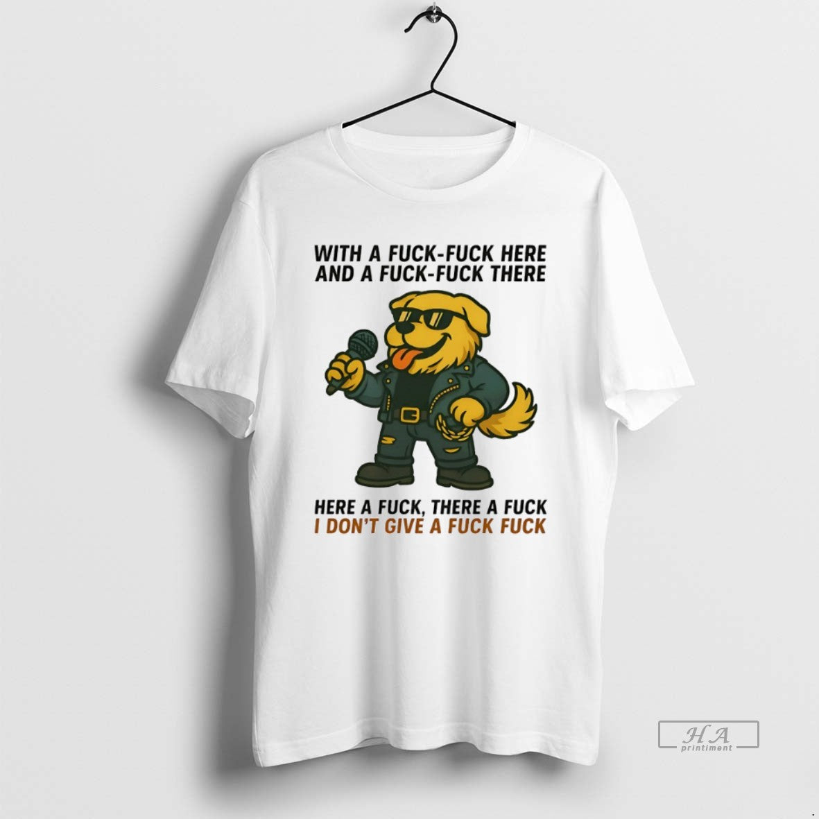 Golden Retriever Fuck Fuck Here And Fuck Fuck There Sweatshirt