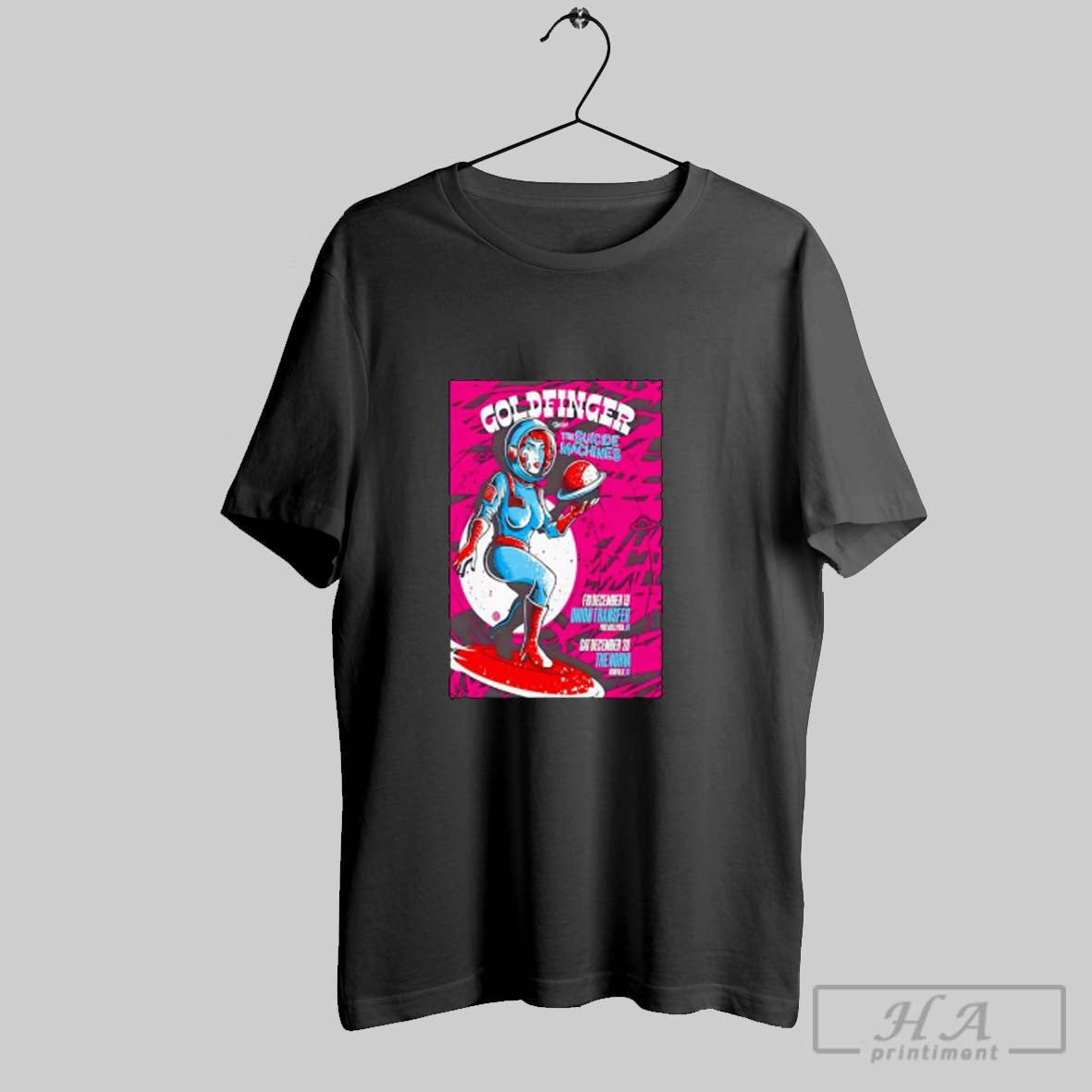 Goldfinger Dec 19 Philadelphia And Dec 20 Norfolk 2025 Poster Hoodie