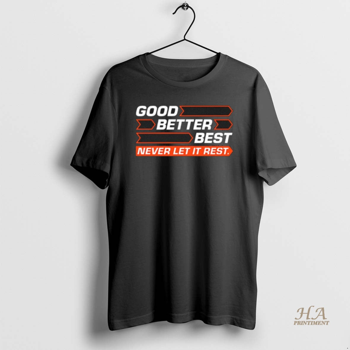 Good Better Best Never Let It Rest Chicago Bears Tank Top Premium
