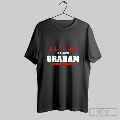 Graham Surname Last Name Family Team Graham Lifetime Member Hoodie