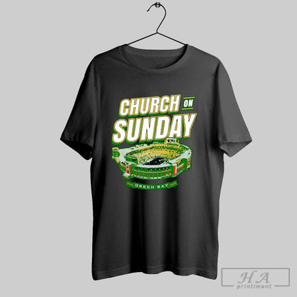 Green Bay Packers Church Sunday Stadium Hoodie Exclusive Outfit