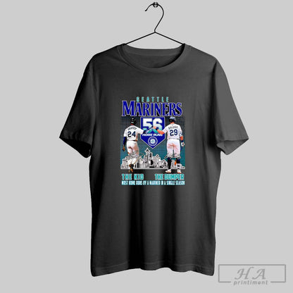 Griffey And Raleigh Seattle Mariners Dumper Most Hom Runs Hoodie