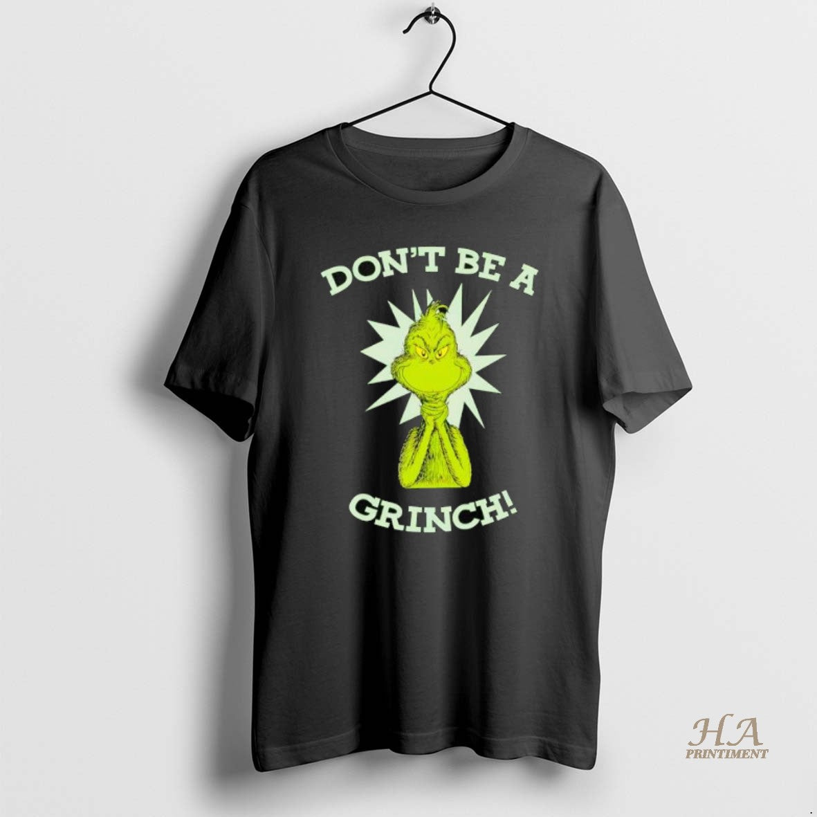 Grinch Dont Be Grinch 2025 Long Sleeve Vintage Fashion