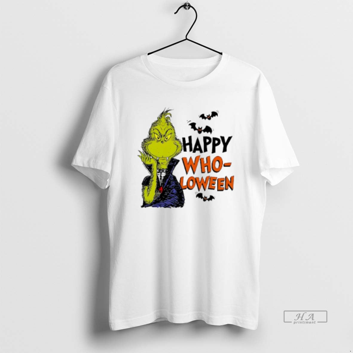 Grinch Happy Wholoween Tee Vintage Gift