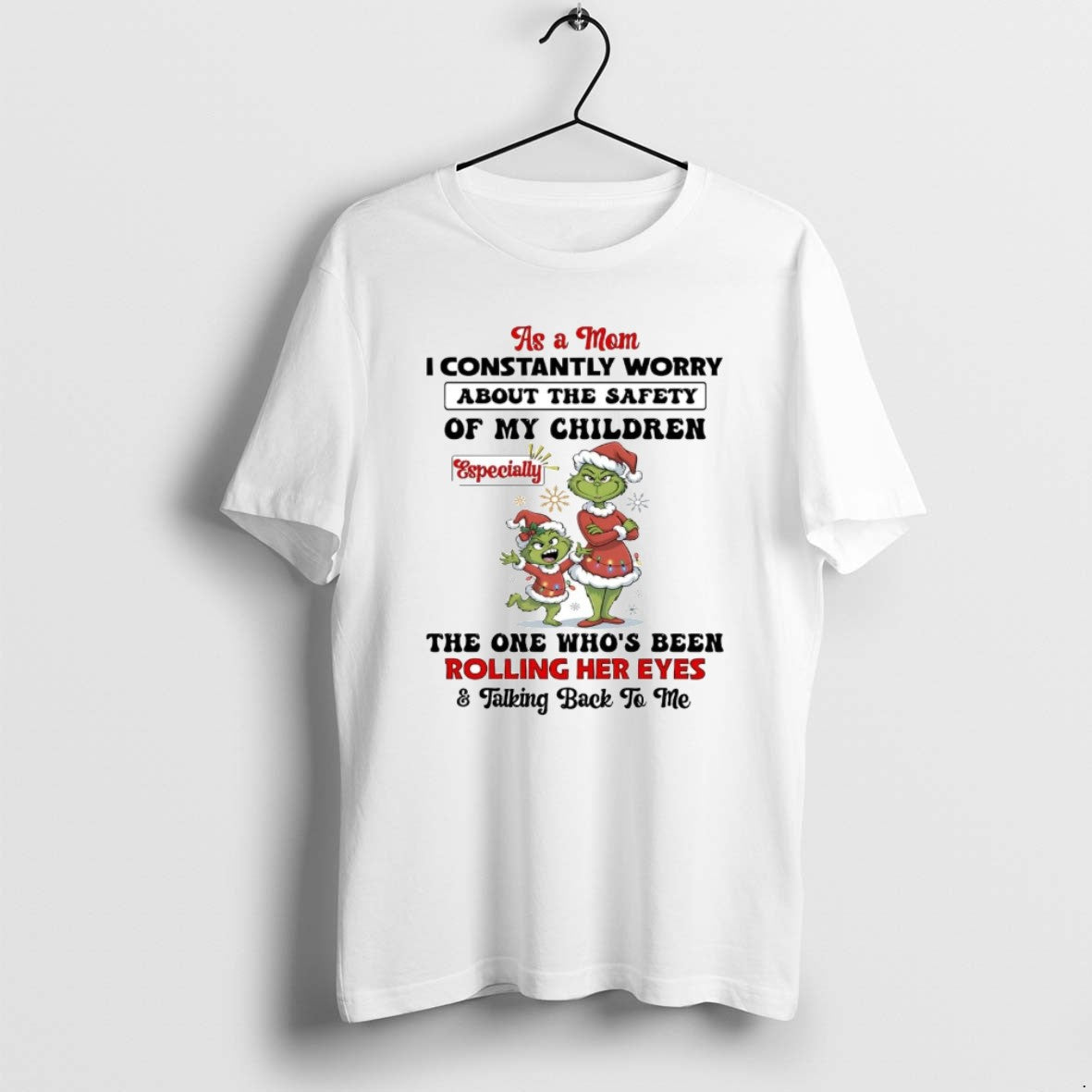Grinch As Mom I Constantly Worry My Children Tank Top Premium Fashion