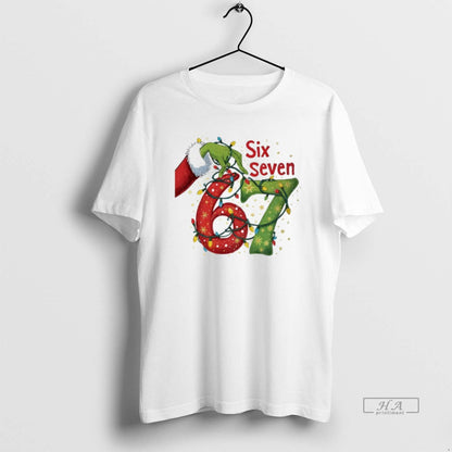 Grinch Hand Six Seven Merry 2025 Tank Top Classic Gift