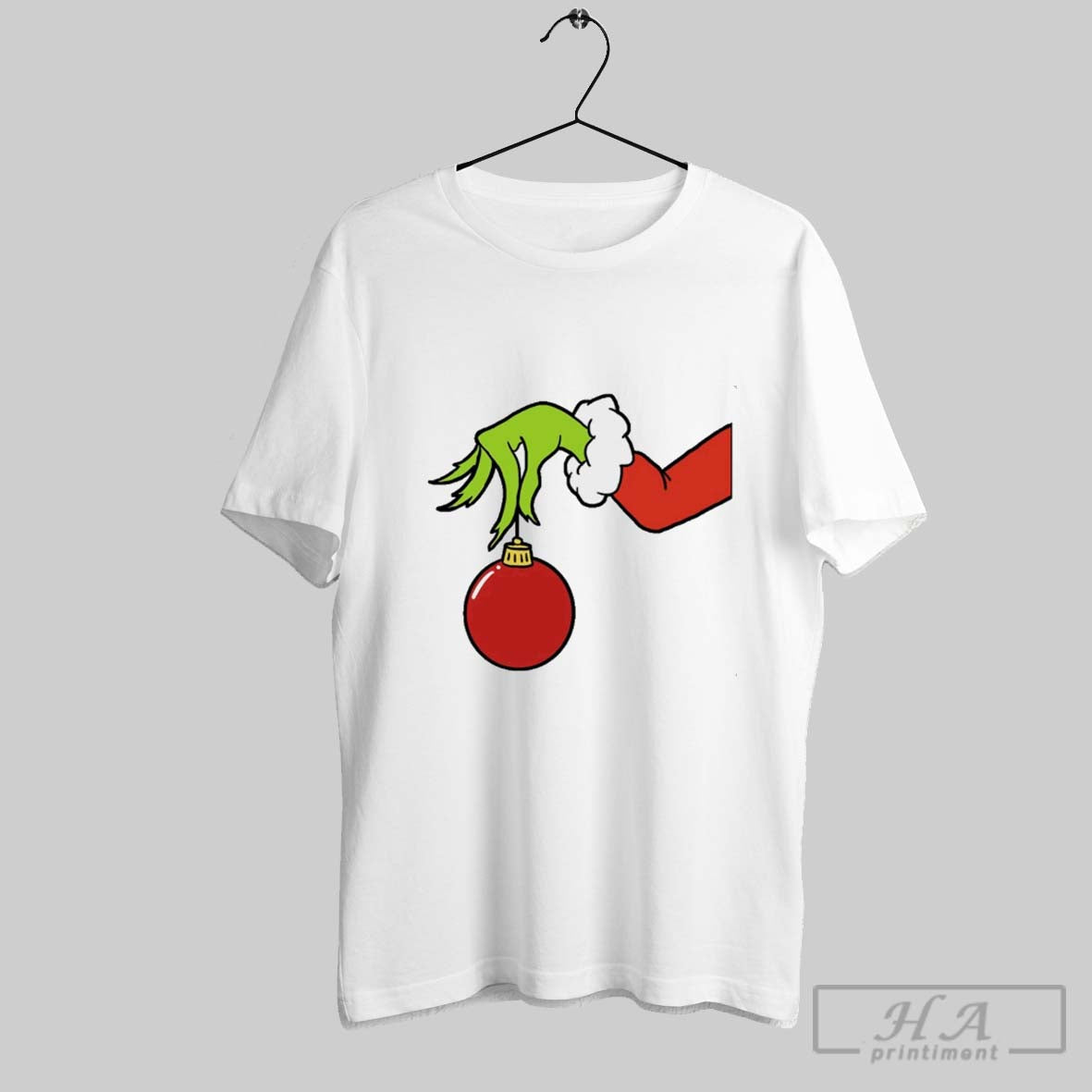 Grinch Hands Tee Classic Gift