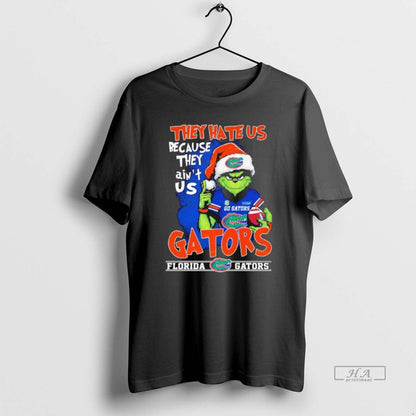 Grinch They Hate Us Because They Aint Us Florida Gators Long Sleeve