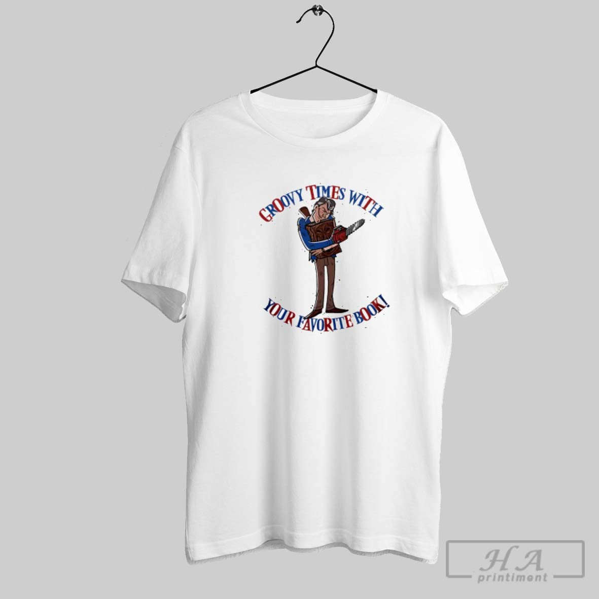 Groovy Times Your Favorite Book Tank Top Exclusive Apparel
