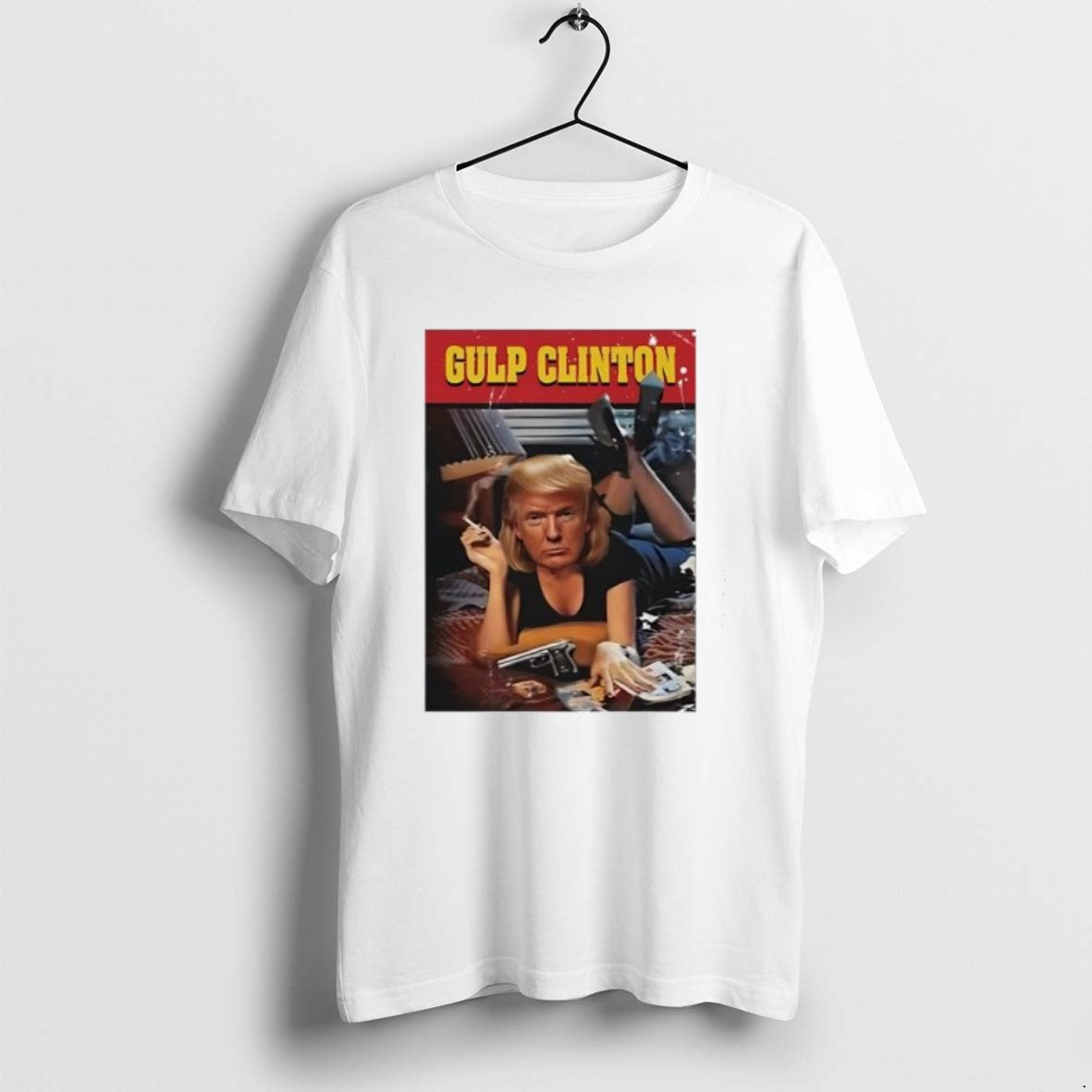 Gulp Clinton Trump And Epstein Long Sleeve Retro Collection