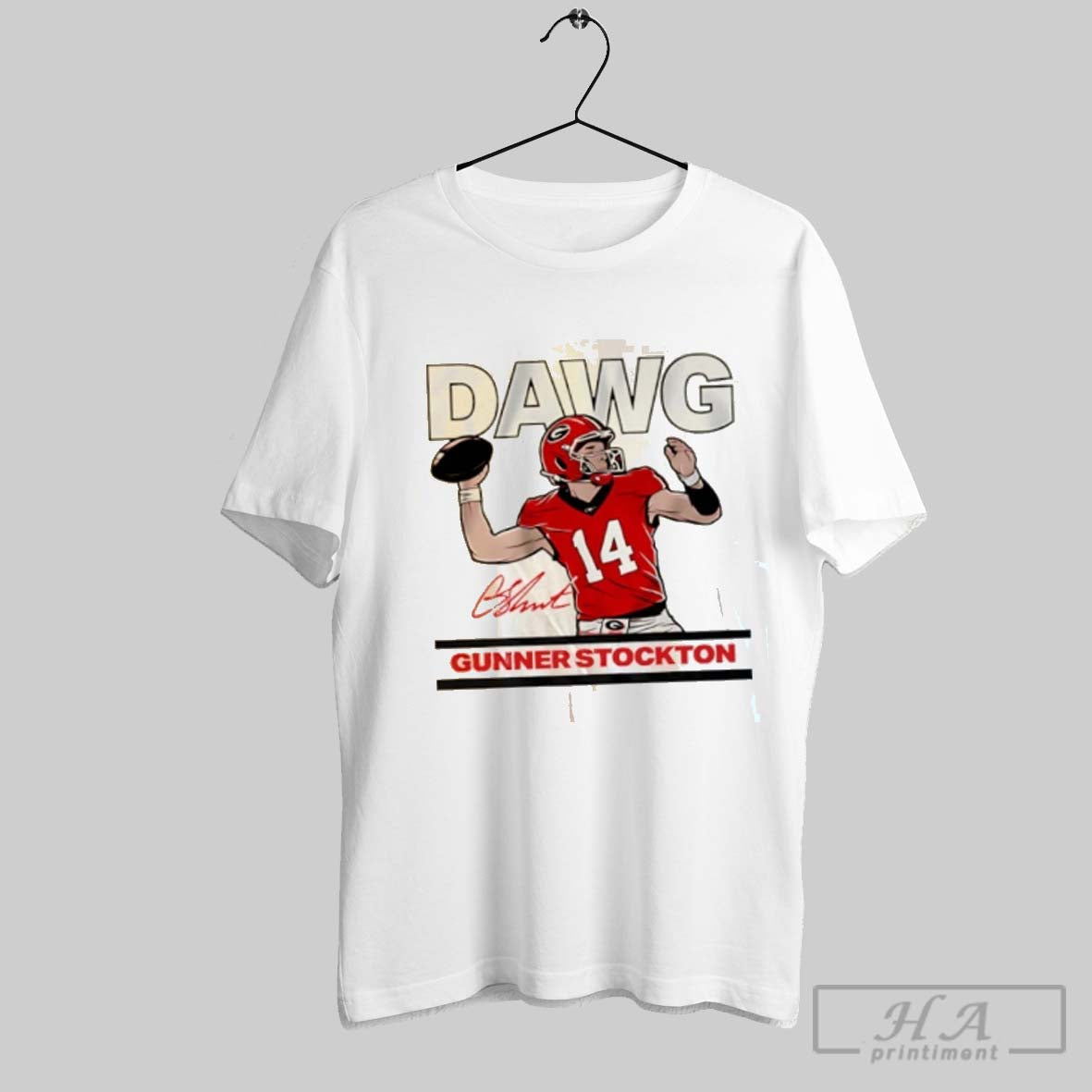 Gunner Stockton Is Dawg Georgia Bulldogs Shirt Elegant Merch