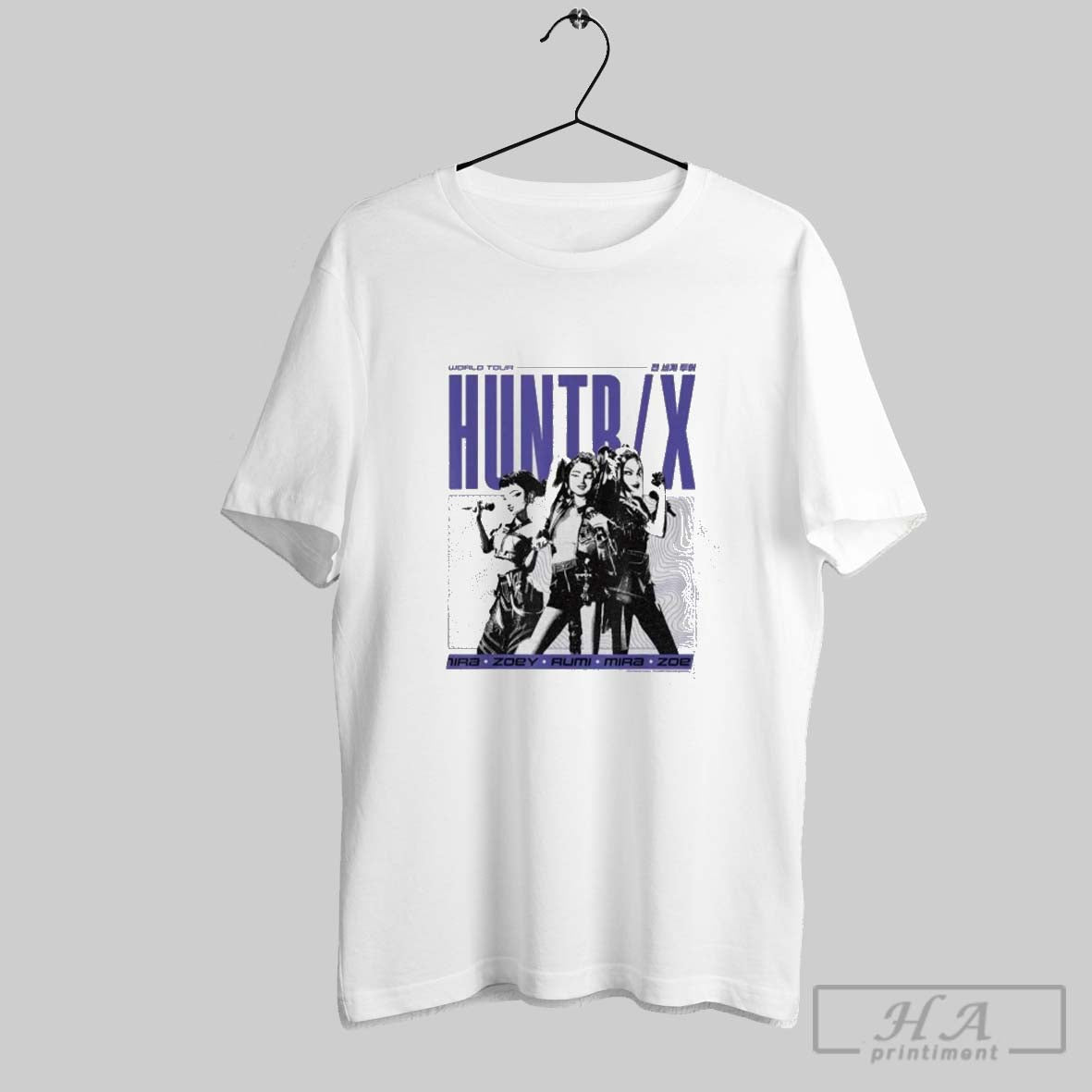 Halloween World Tour Huntrix Shirt Designer Art