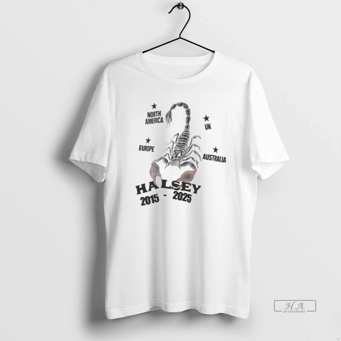 Halsey Scorpion North America Europe Uk Australia 2015 2025 TShirt
