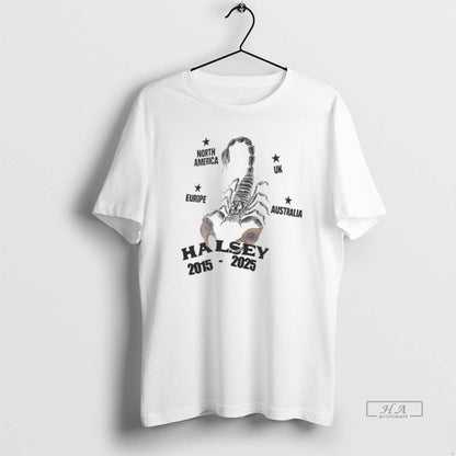 Halsey Scorpion North America Europe Uk Australia 2015 2025 TShirt