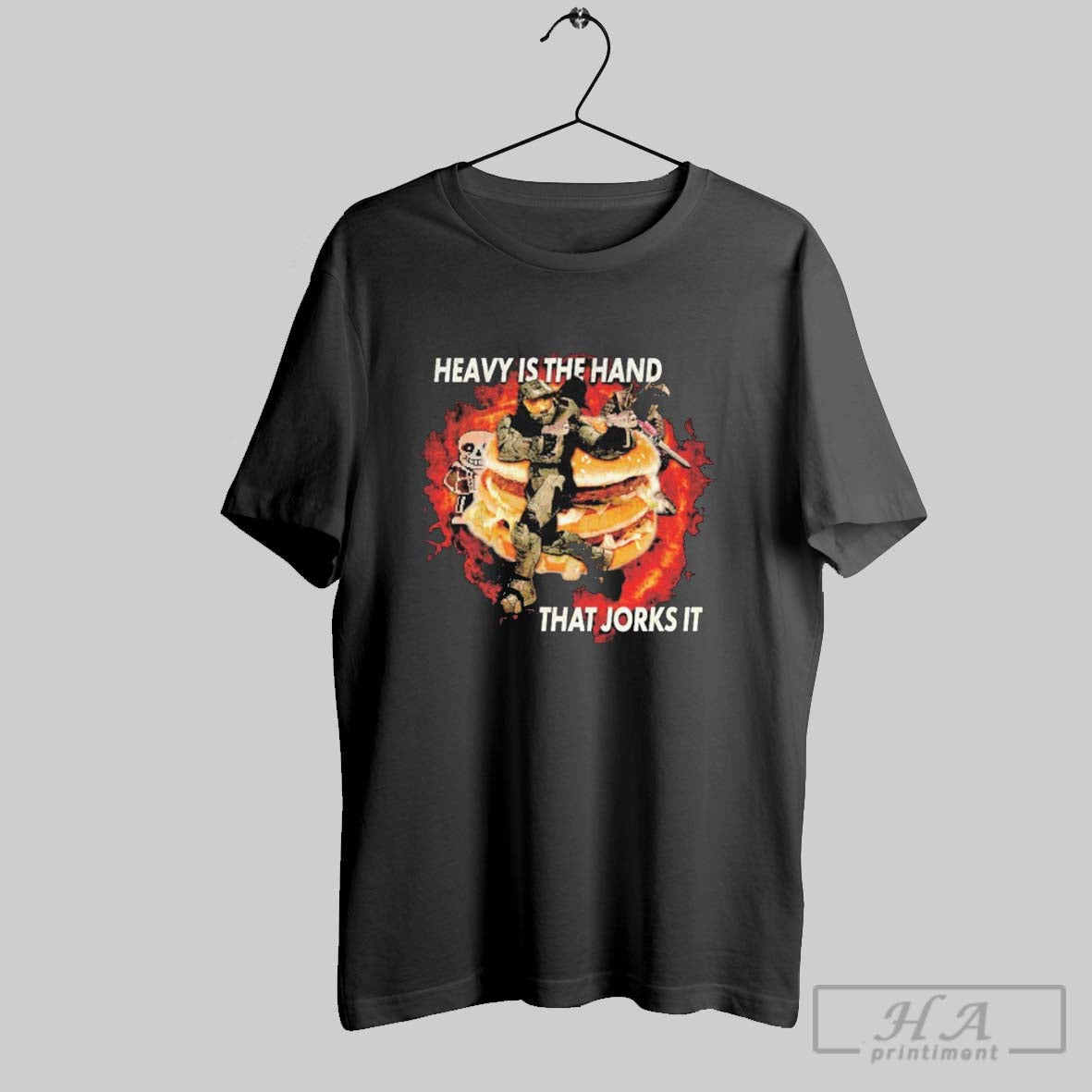 Heavy Is Hand That Jorks I Shirt Retro Collection