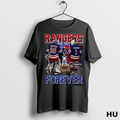 Henrik Lundqvist And Ed Giacomin New York Rangers Hockey Rangers