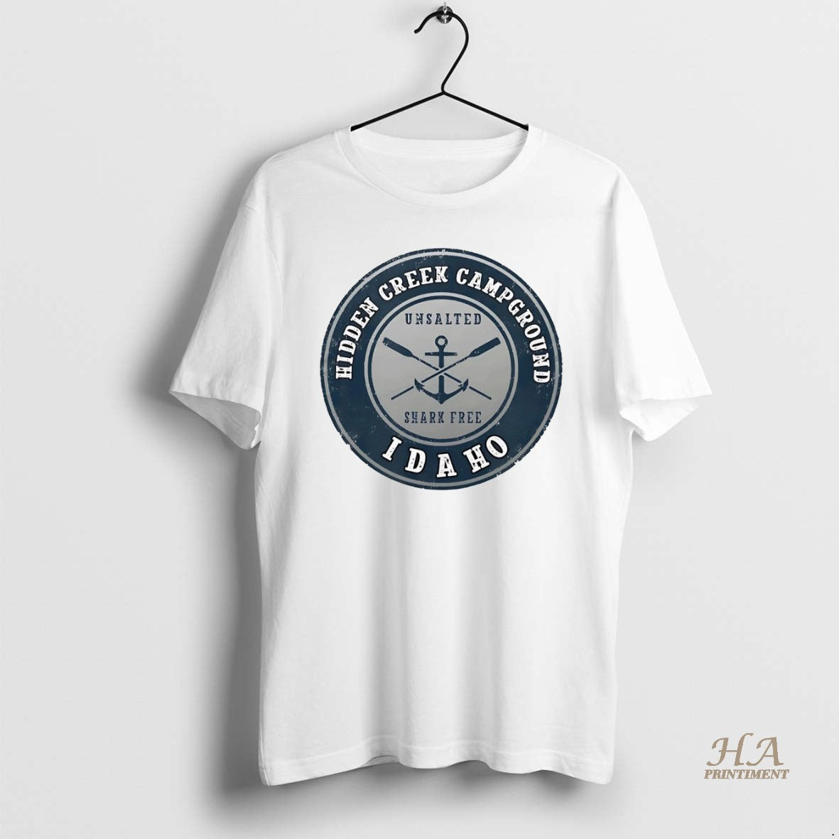 Hidden Creek Campground Idaho Tee Designer Merch