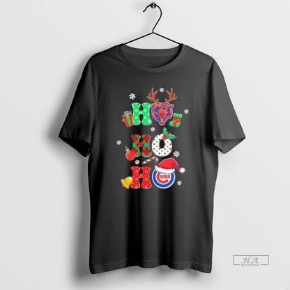 Ho Ho Ho Chicago Sports Teams Logo Sweatshirt Modern Collection