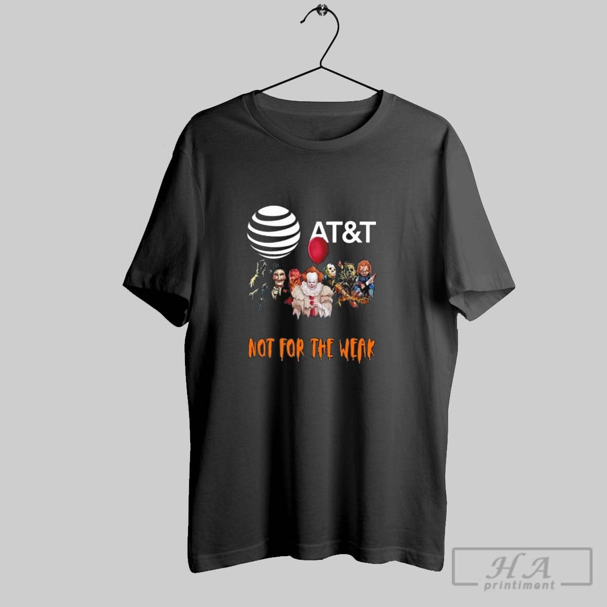 Horror Characters X Att Not Weak Halloween 2025 Shirt Exclusive Gift
