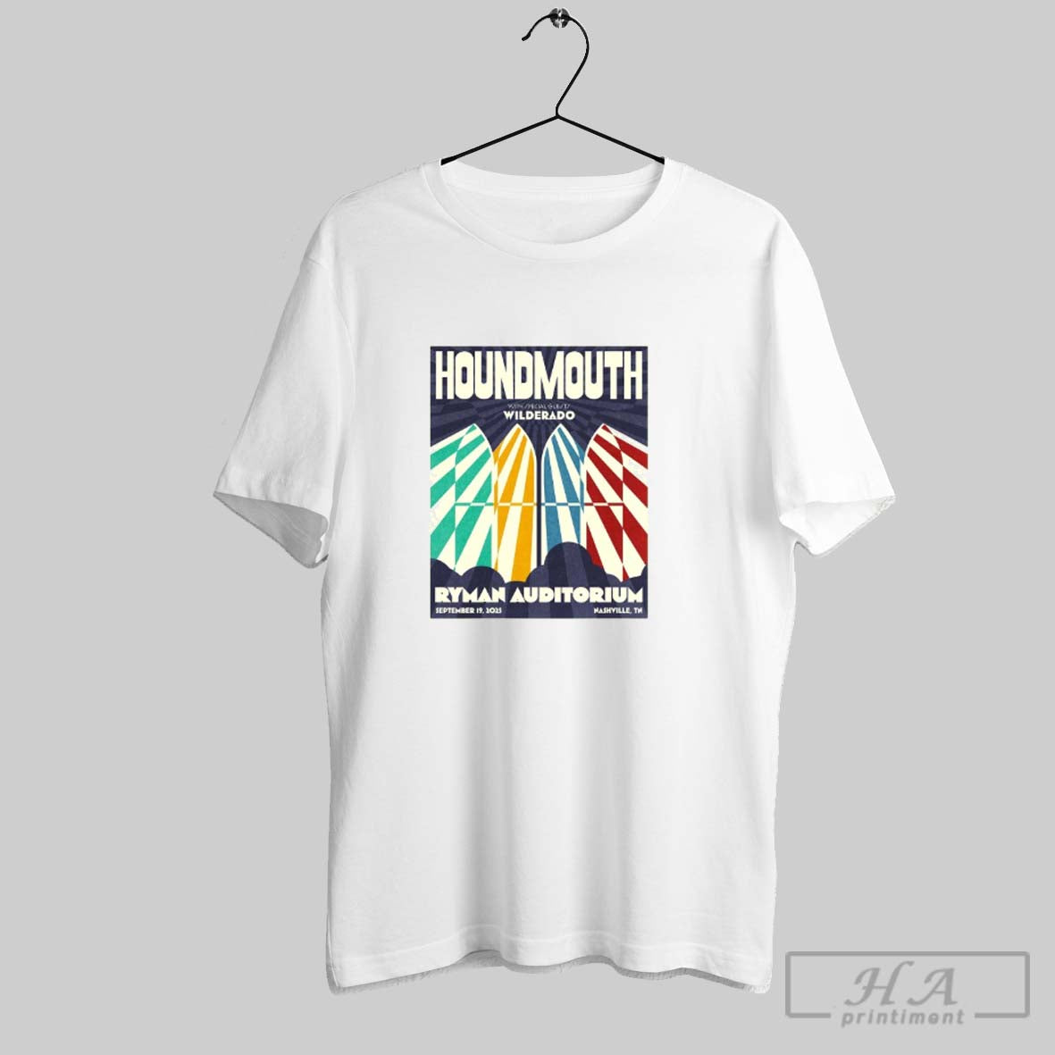Houndmouth Ryman Auditorium Nashville Tn Sep 19 2025 Long Sleeve